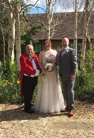 Holiday Inn Fareham wedding toastmaster Trevor English