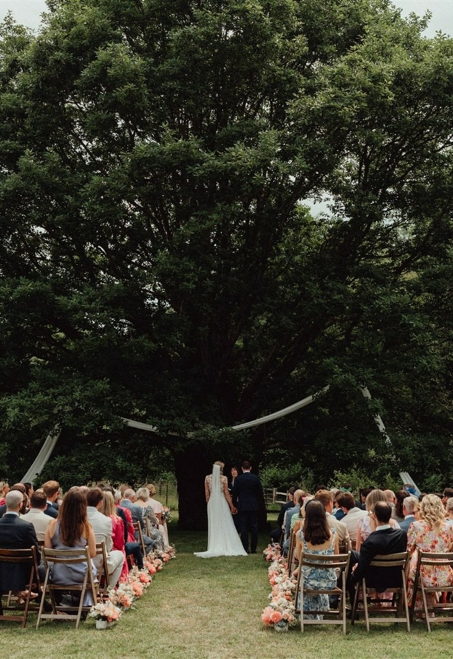 outdoor ceremony herefordshire