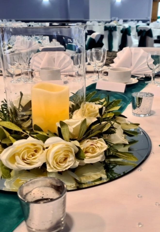 Beautiful wedding set up