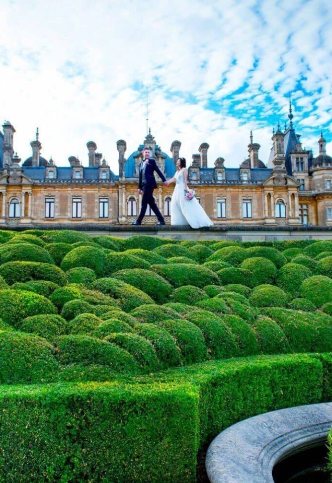 Waddesdon Manor wedding in Buckinghamshire