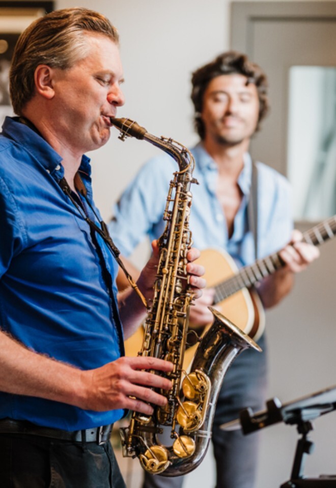 Gorse Hill Surrey Wedding Live Music Reception 