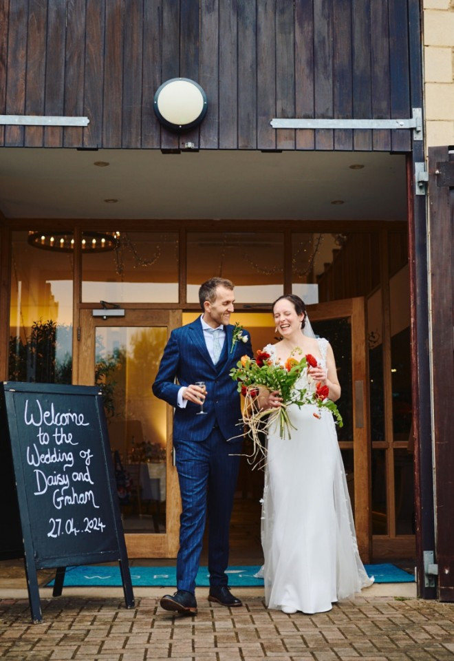 Happy Worton Hall Couple