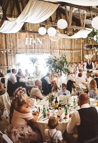 Barn weddings at Sledmere House East Yorkshire