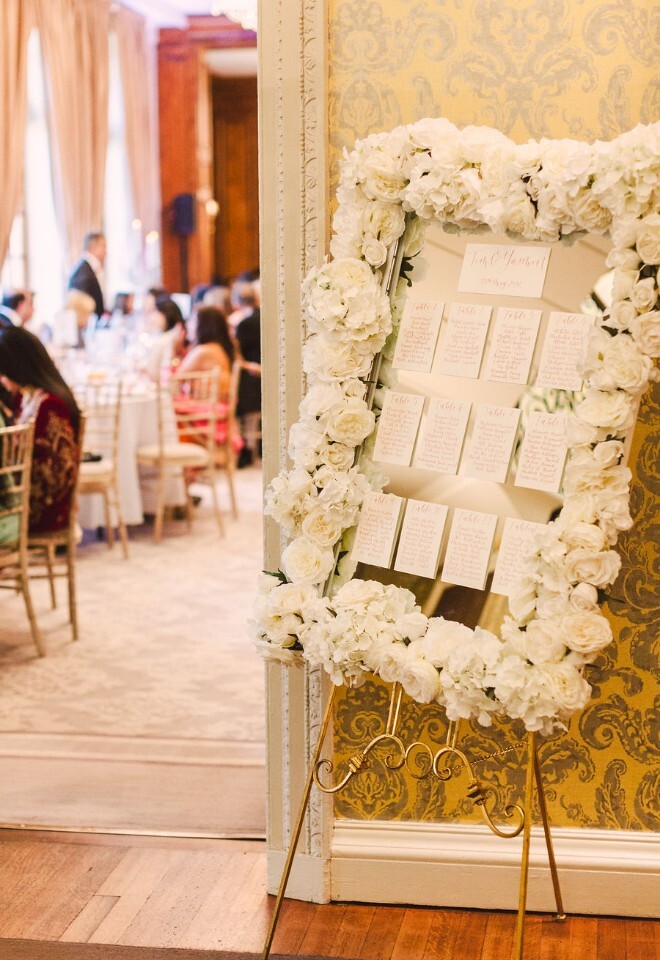 Table Plan Hedsor House 