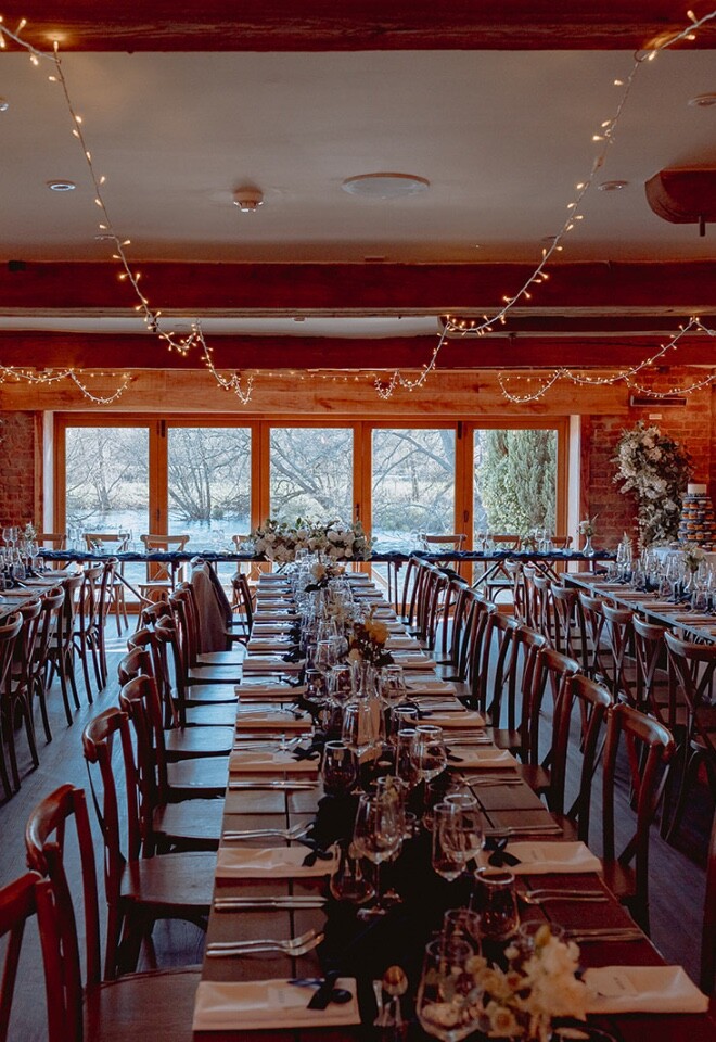 Wedding Breakfast Mill Room