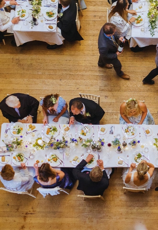 Westonbirt House Wedding Breakfast Great Hall