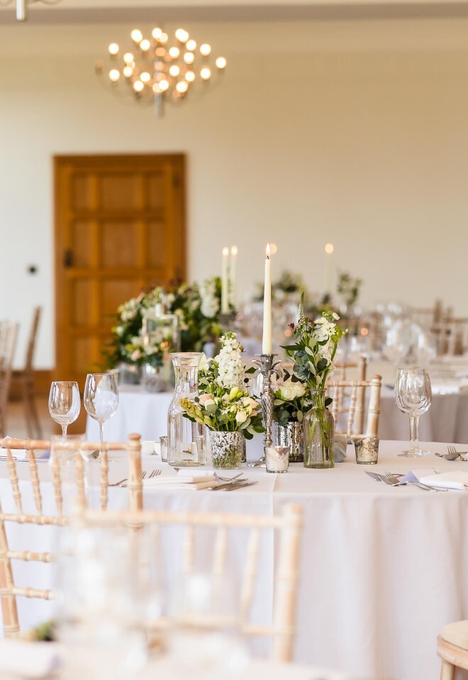 Wedding Breakfast Details, Coombe Lodge 