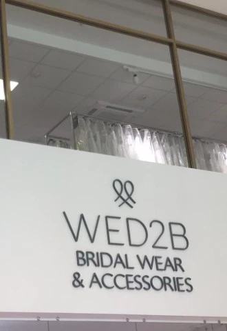 wed2b Manchester shop front