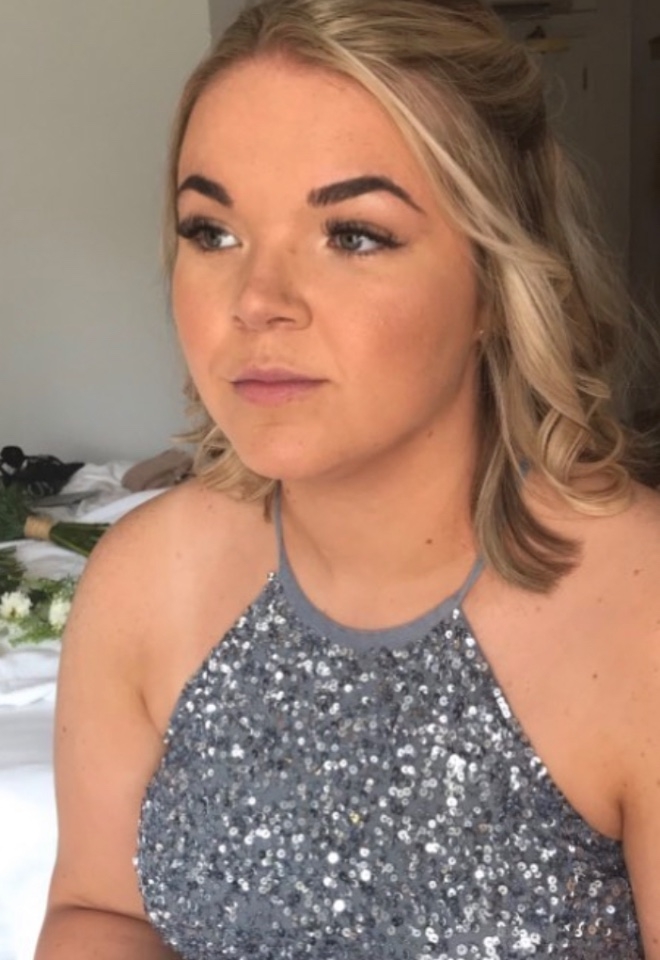 Bridesmaids hair and makeup