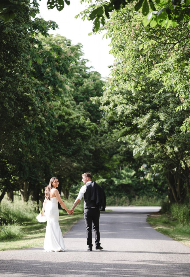 Worton Hall Entrance Road Portrait 
