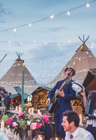 High Billinghurst Farm wedding venue surrey tipis