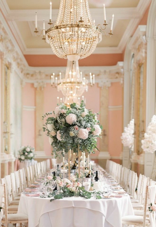 Wedding breakfast at Danesfield House