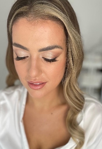 Soft glam bridal 