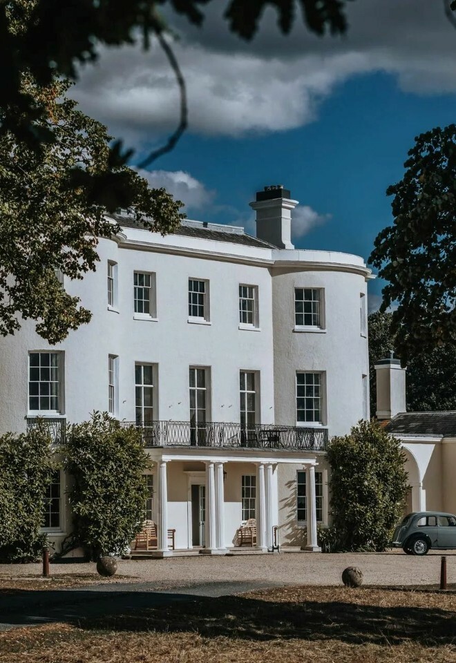 Rockbeare Manor Front Elevation