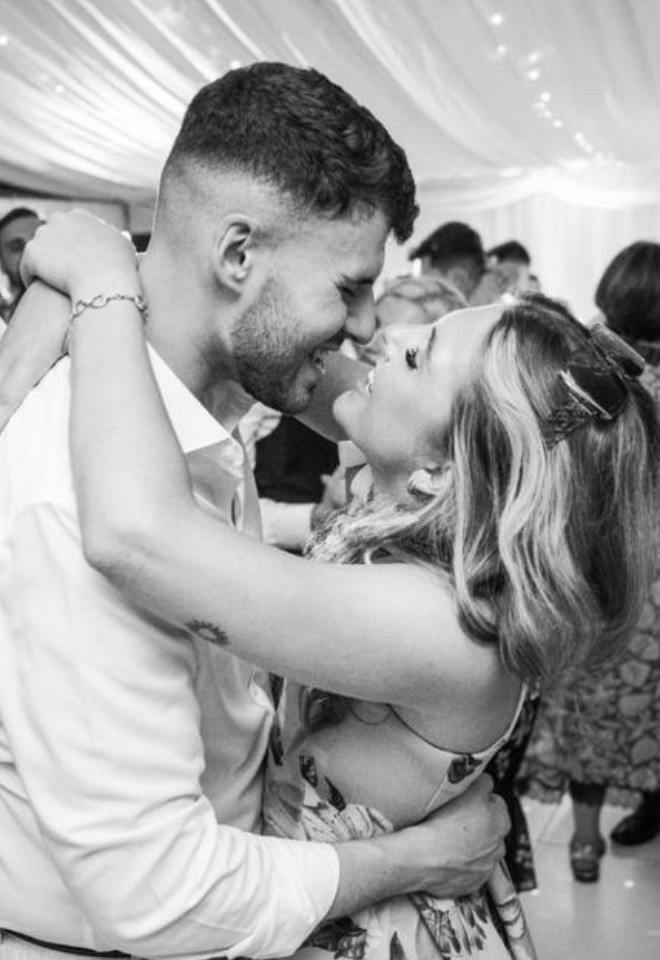 Happy Couple Dancing at a Wedding in Amersham Buckinghamshire
