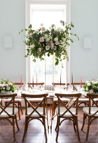 clissold house wedding venue dining room