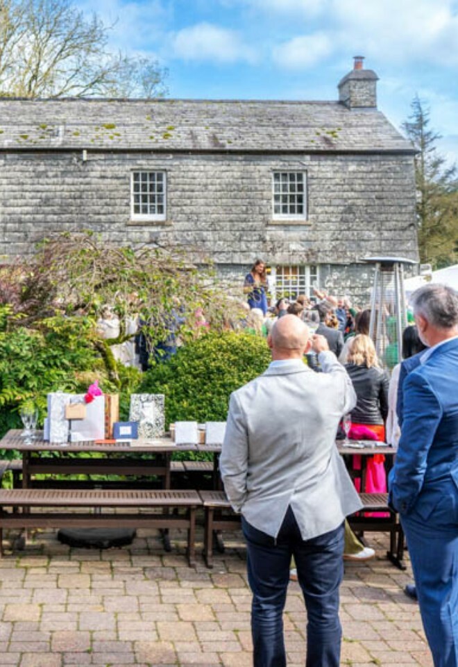 Ta Mill Courtyard - speeches