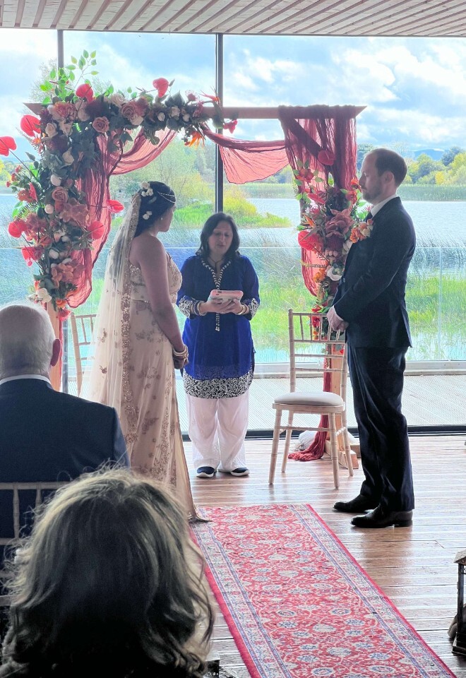 Fusion wedding celebrant Sonal Dave