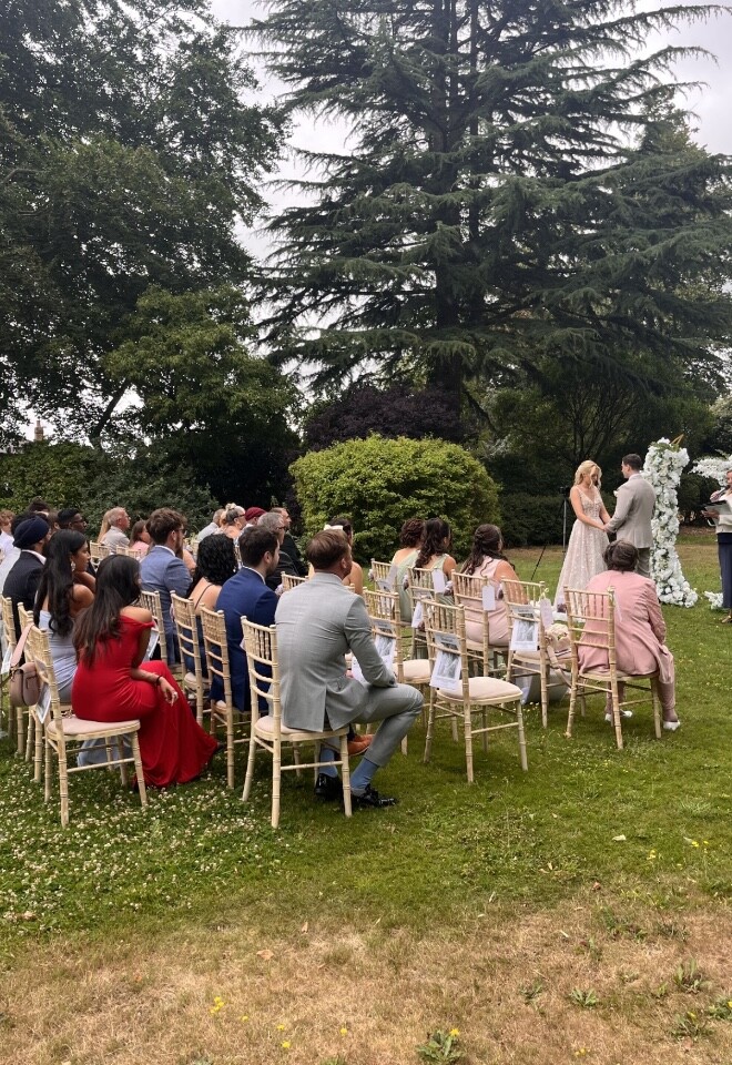 Outside Wedding Ceremony