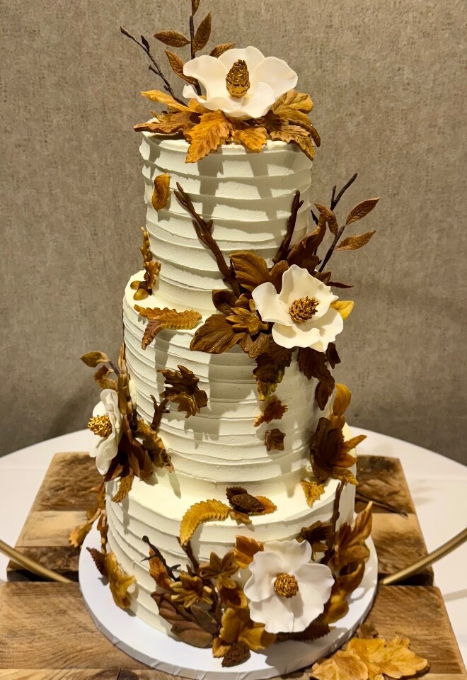 Autumn Leaves Wedding - Steeple Aston