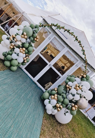 Walkway Wedding Arch
