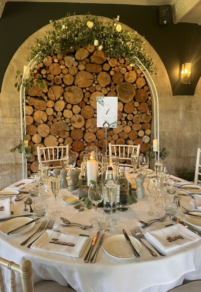Wedding Breakfast - Round Top Table
