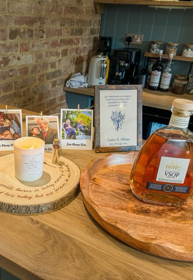 Wedding memory bar 