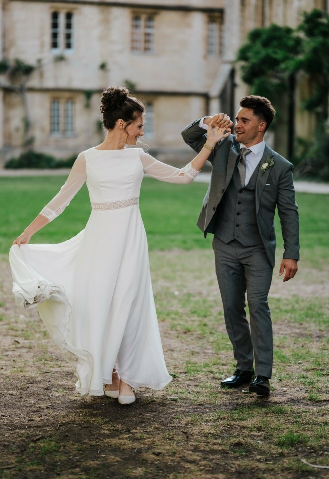 Susie Grist Couture Bespoke Wedding Dress