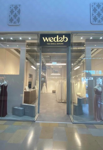 wed2b Edinburgh shop front