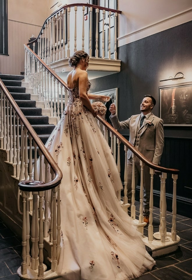 Wedding ceremony at Hotel du Vin York