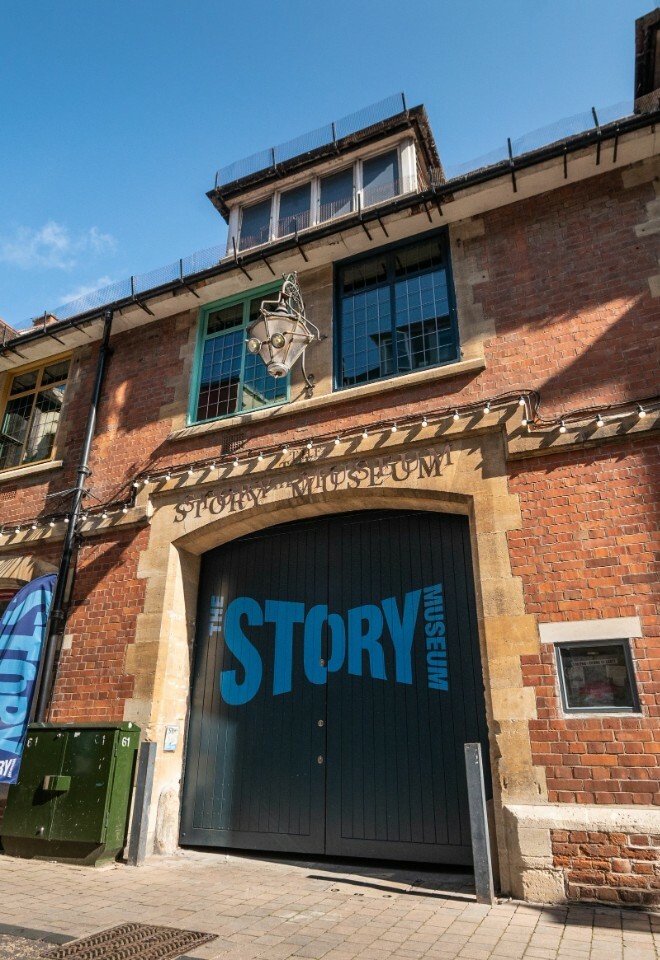 Entrance To The Story Museum