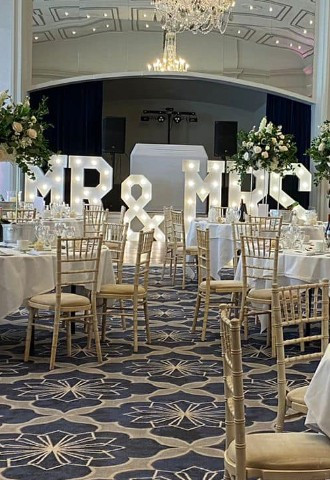 Mr & Mrs love letter hire Buckinghamshire