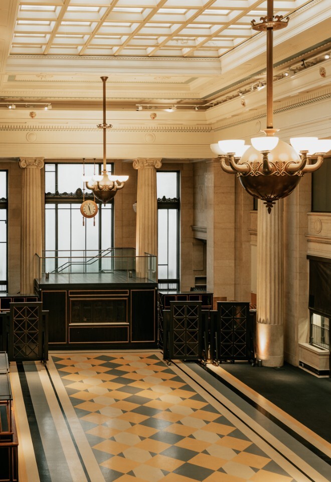 Banking hall 