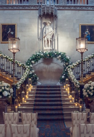 Ceremony on Staircase