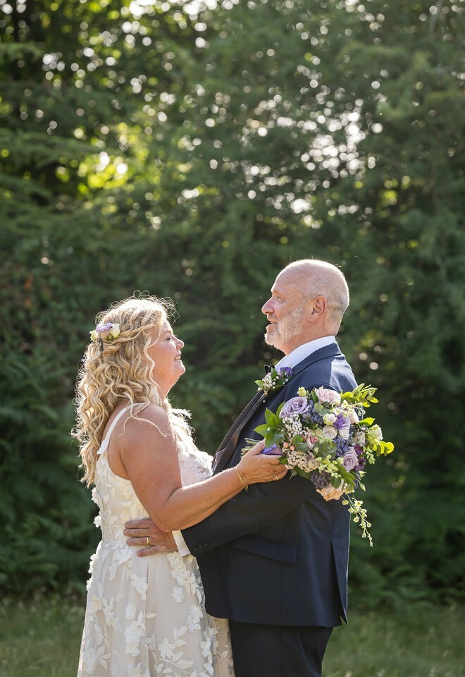 Spring wedding