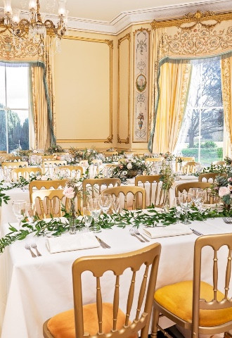 Wedding Breakfast in the Brook Suite 