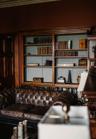 The Library at Shieldaig Lodge