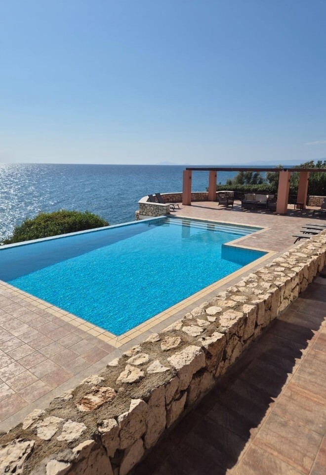 Villa Brio wedding venue in Kefalonia by the Ionian Sea