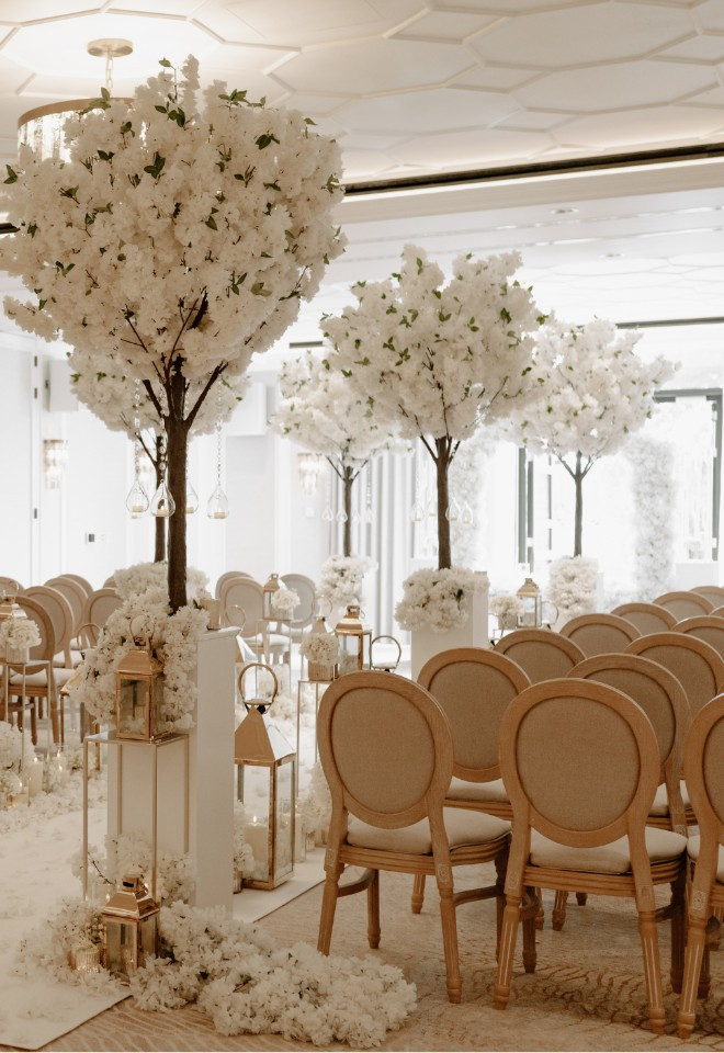 Wedding Ceremony At Fairmont Cheshire, The Mere