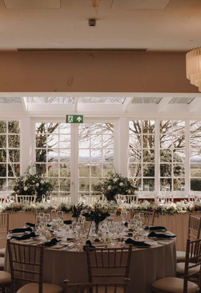 The Secret Walled Garden at Stockton House wedding venue in Shropshire