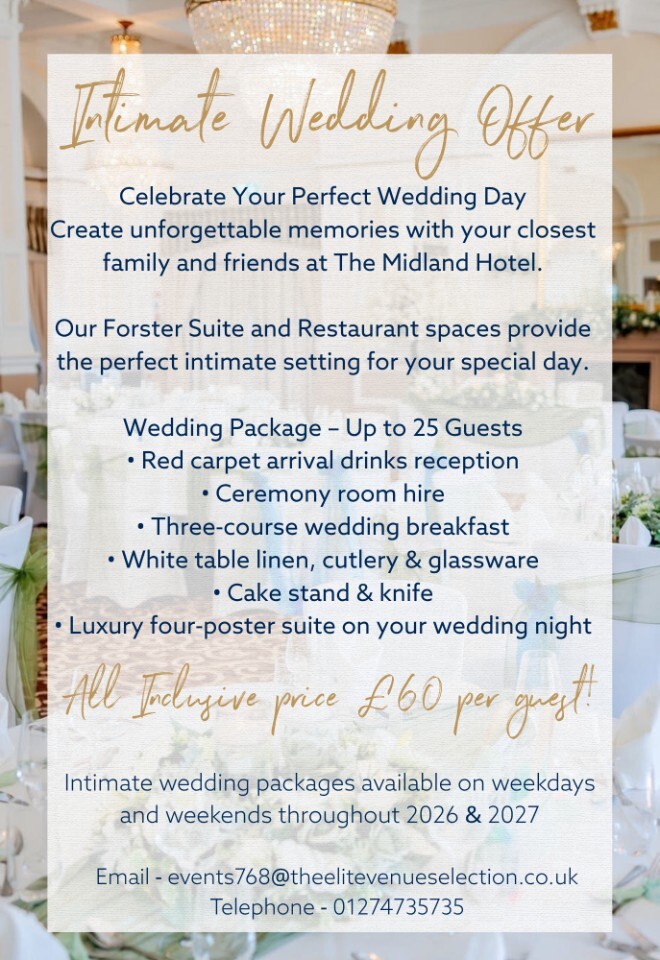 Intimate Wedding Offer