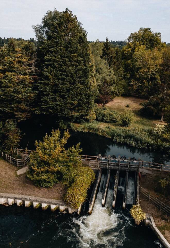 Grounds at The Old Mill - The Wier