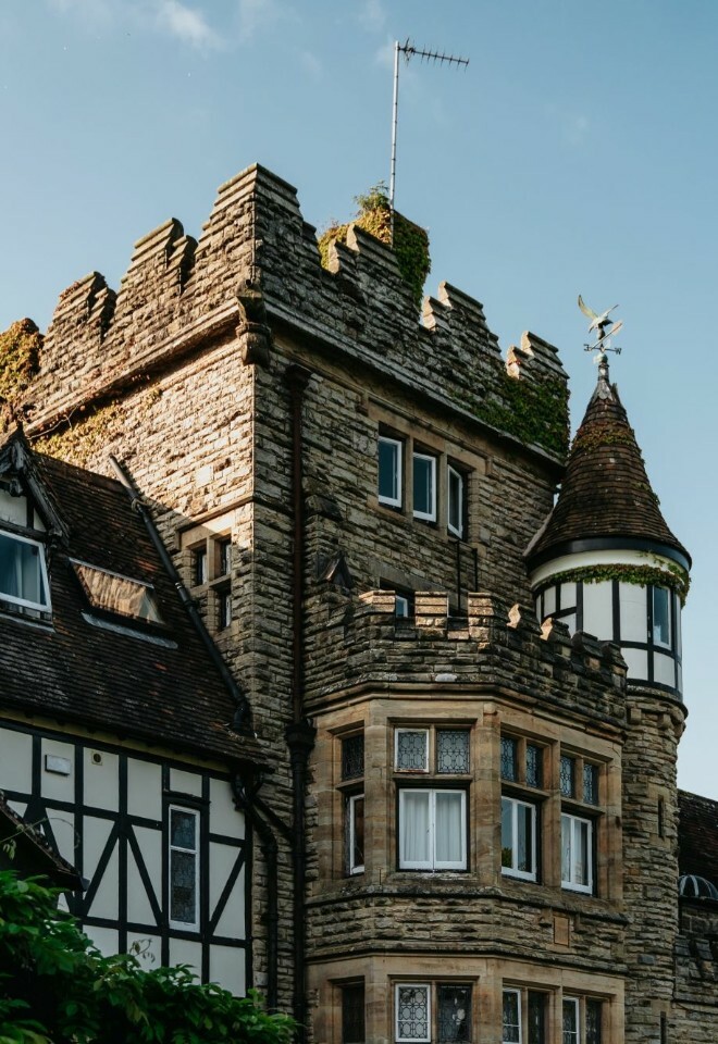 Shot of the building