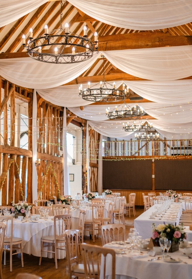 Wedding Breakfast Set Up