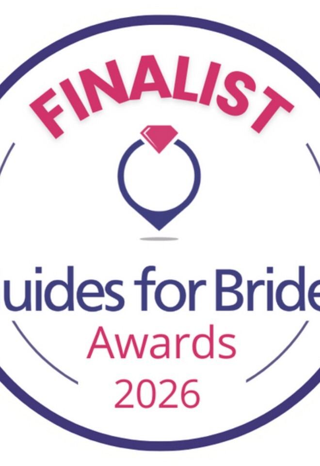 Civil Weddings Finalist badge for the Guides for Brides Customer Service Awards 2026