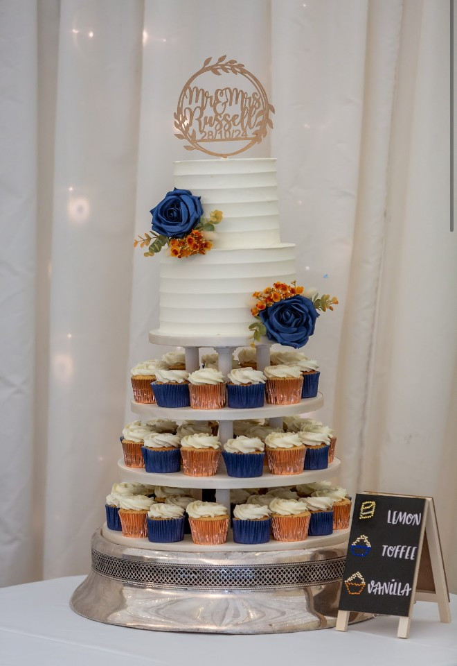 Cup Cake wedding cake