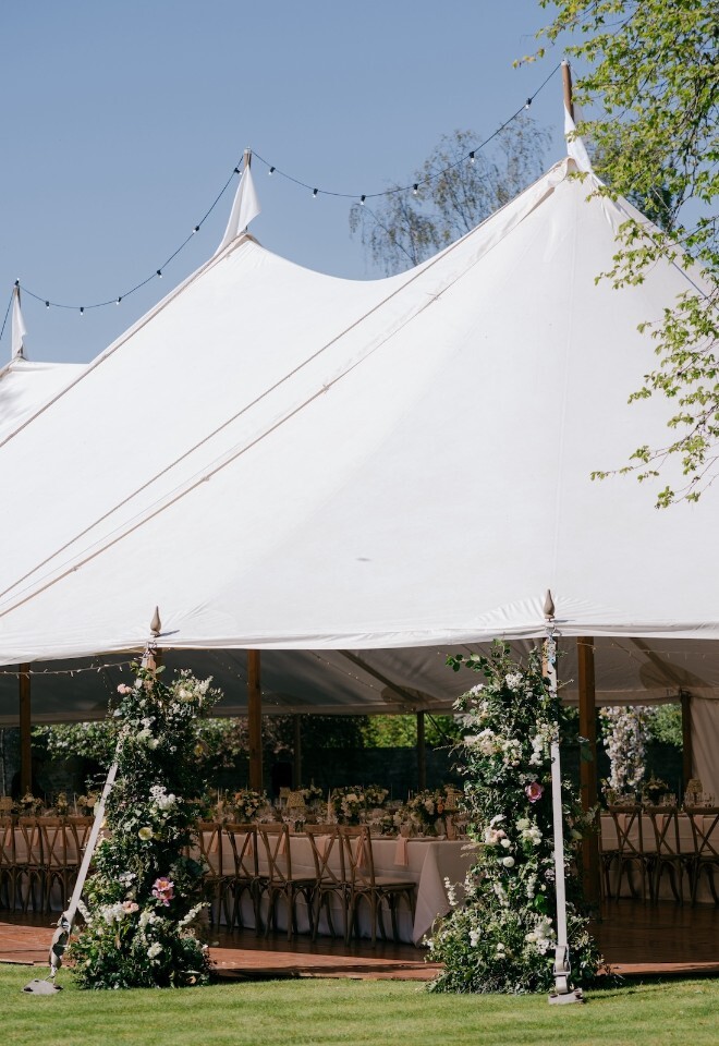 Slaughters Manor Tipi Wedding