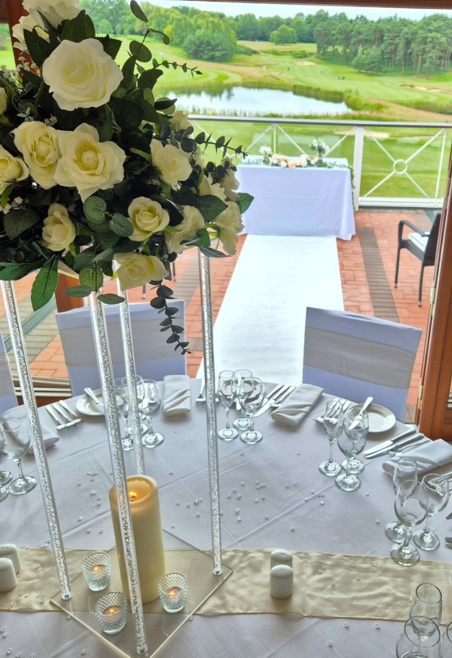Wedding Breakfast and balcony