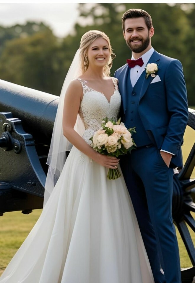 Bride & Groom Cannon