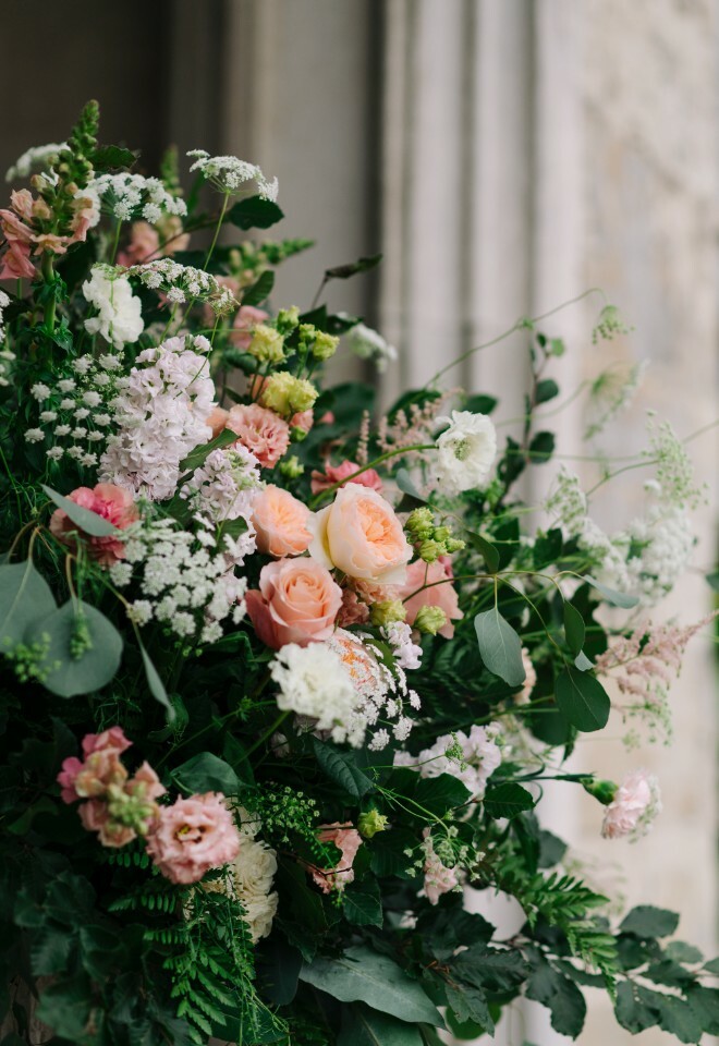 wedding, flowers, wedding flowers, stately home